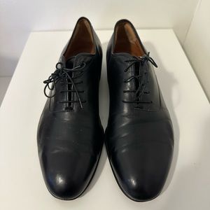 Salvatore Ferragamo Black Oxford Men’s Dress Shoe - Size 11 D